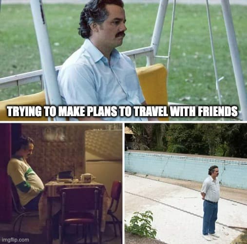 How to plan a trip with friends