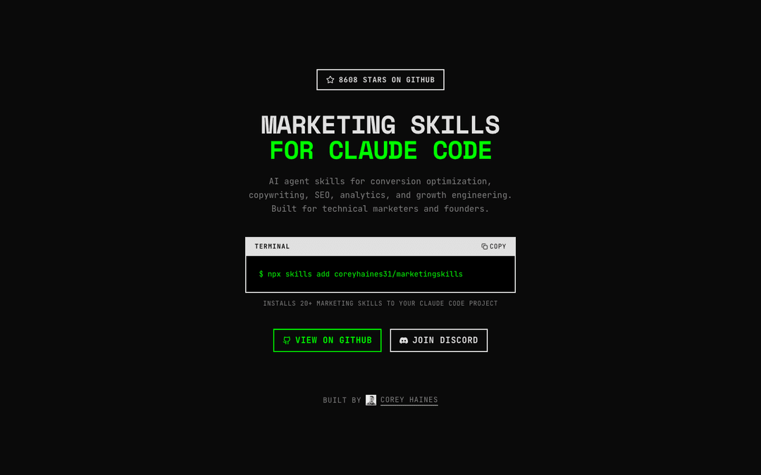 Marketing Skills