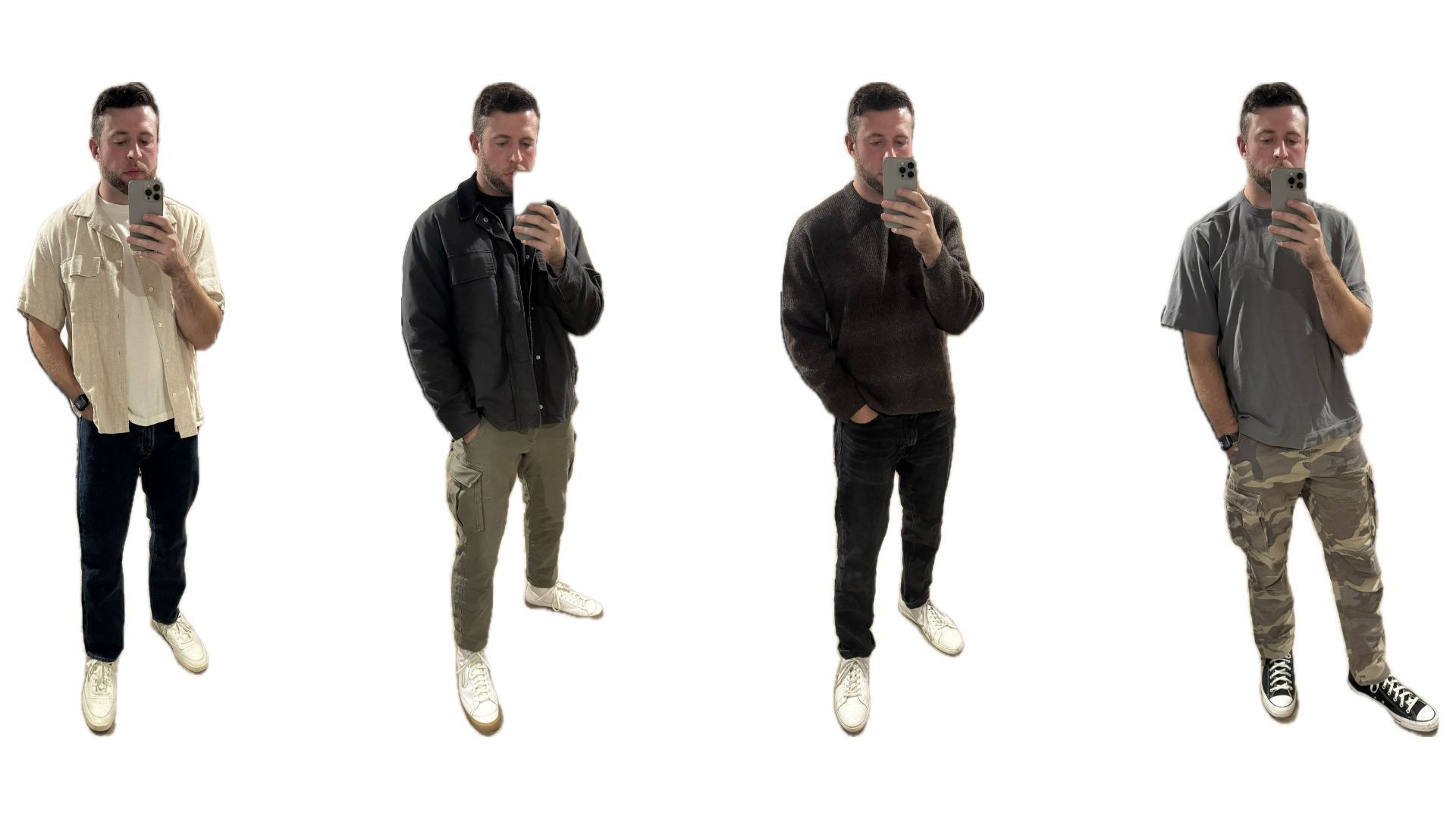 A few examples of men's fashion